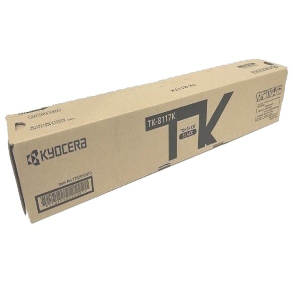 Kyocera TK-8117K Black Toner Cartridge - 1T02P30US0 - JTF Business