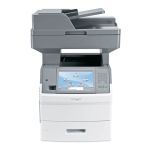 Lexmark X656de MonoChrome Multifunction Printer : X656 W/ Duplex & Touch Screen - X-656de