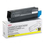 Okidata 42127401 Yellow Toner Cartridge (5k Pages)