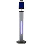 Goodview Temperature Scanner Kiosk with Floor Stand - SV1080-Pole