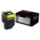 Lexmark 70C0X40 Yellow Toner Cartridge (4k Pages)