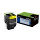 Lexmark 70C1HY0 Yellow Toner Cartridge (3k Pages)