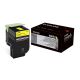 Lexmark 80C0S40 Yellow Toner Cartridge (2k Pages)