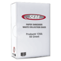 SEM 138A Shredder Bags - 638SB138A ( 50 Bags)