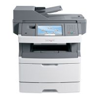 Lexmark X466dwe MonoChrome Multifunction Printer : X466 W/ Duplex, Wireless & Touch Screen - X-466dwe