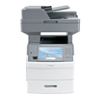 Lexmark X656dte MonoChrome Multifunction Printer : X656 W/ Duplex, Dual Tray & Touch Screen - X-656dte