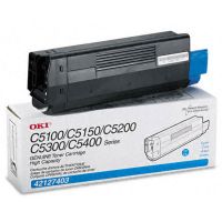 Okidata 42127403 Cyan Toner Cartridge (5k Pages)