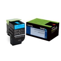 Lexmark 70C1XC0 Cyan Toner Cartridge (4k Pages)