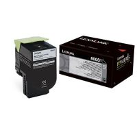 Lexmark 80C0S10 Black Toner Cartridge (2.5k Pages)