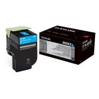 Lexmark 80C0X20 Cyan Toner Cartridge (4k Pages)